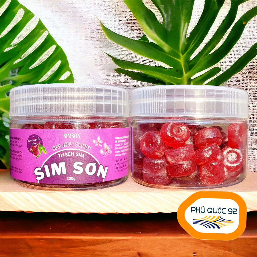 Kẹo thạch sim phú quốc - hủ 200g