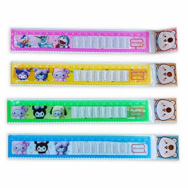💥Sỉ _50 Cây thước Học Sinh Các Loại (dài 20cm, có 2 Loại)