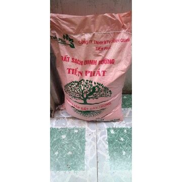 2kg đất thịt đỏ bazan trộn sẵn xơ dừa, vỏ trấu, vỏ đậu phộng, phân vi sinh.. trồng cây.