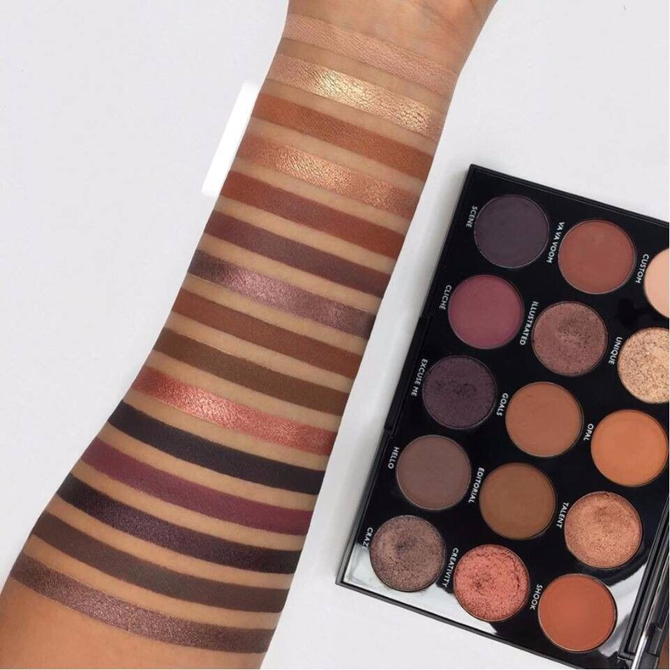 Bảng màu mắt Morphe 15 ô