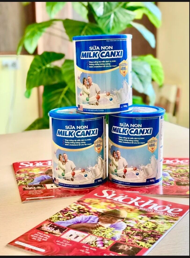 Sữa non milk canxi hộp 900gr tăng cường sức đề kháng.bổ sung canxi