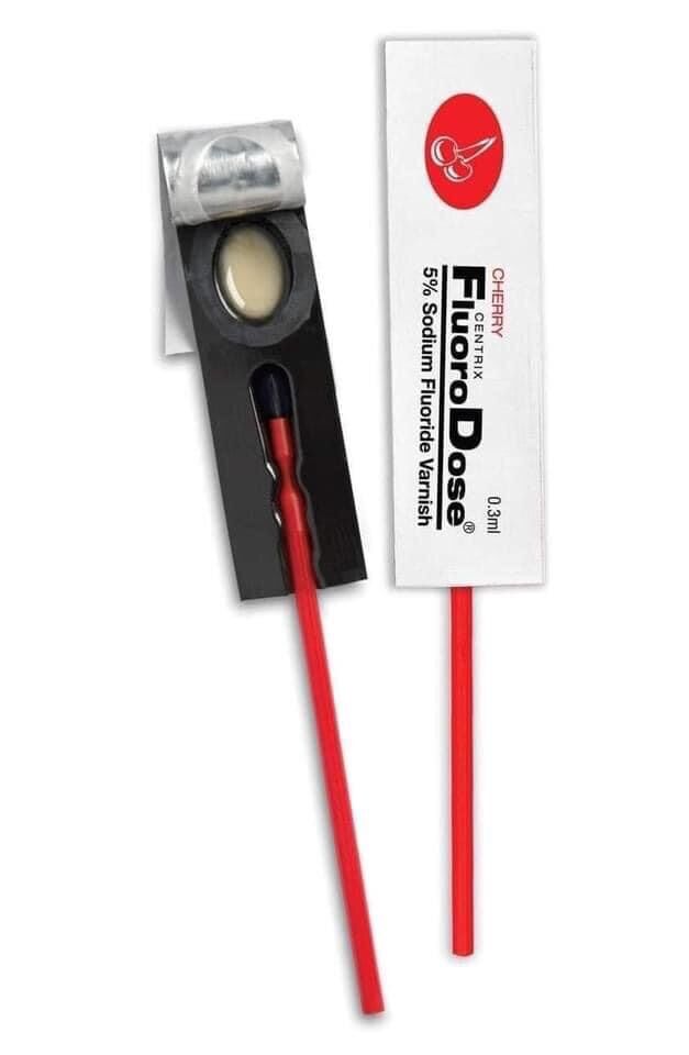 Gel bôi vecni flour đỏ hương chery chống sâu răng cho trẻ em và người lớn, giảm ê buốt cho răng người lớn - Hàng chính hãng Mỹ