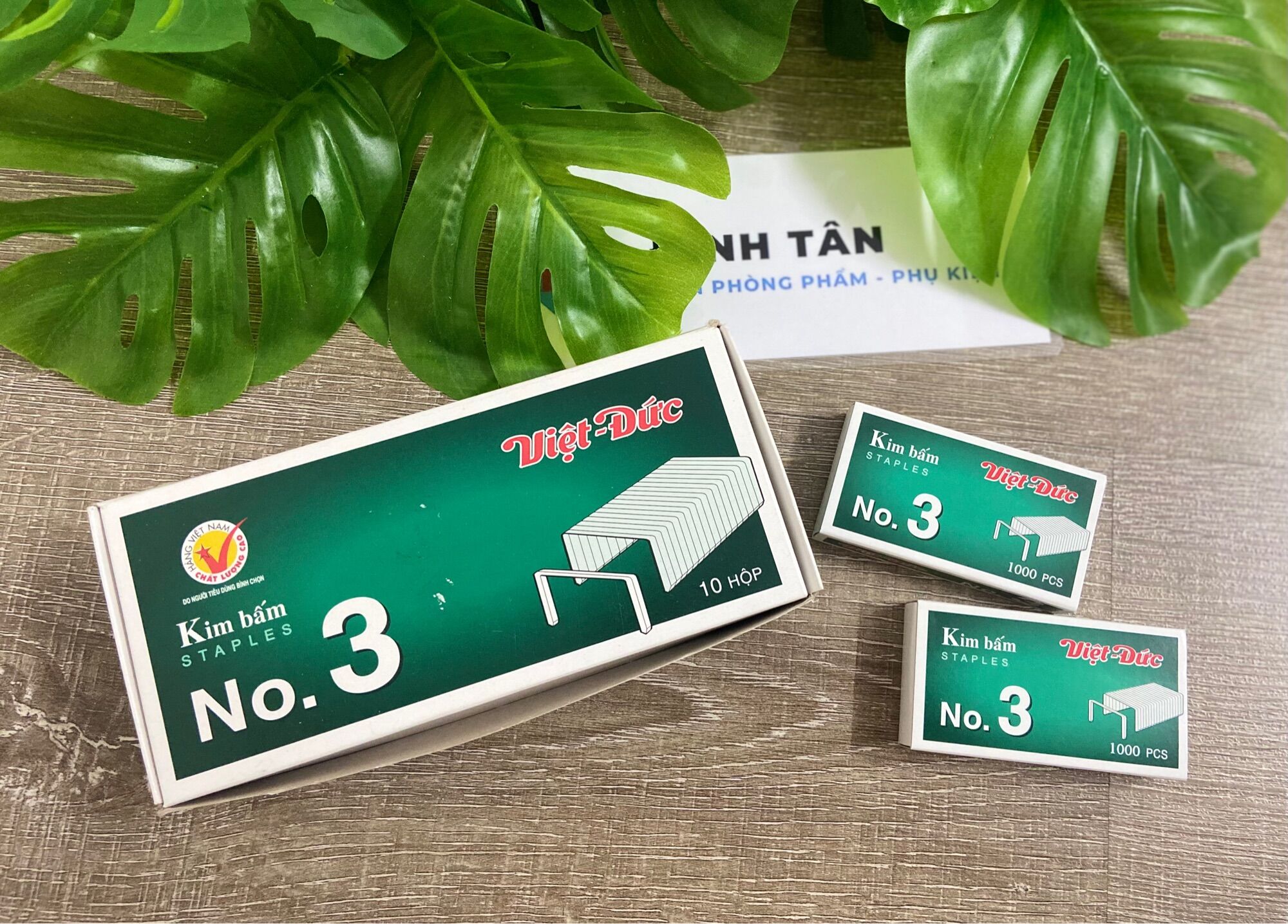 Kim bấm số 3 việt đức - 1 hộp nhỏ