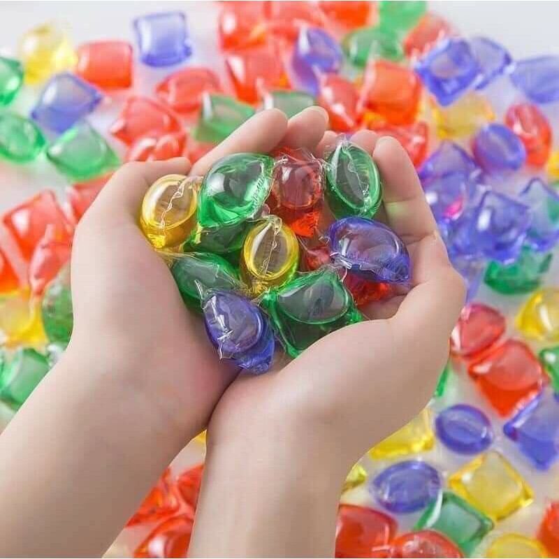 Hộp 30 viên giặt xả quần áo siêu thơm