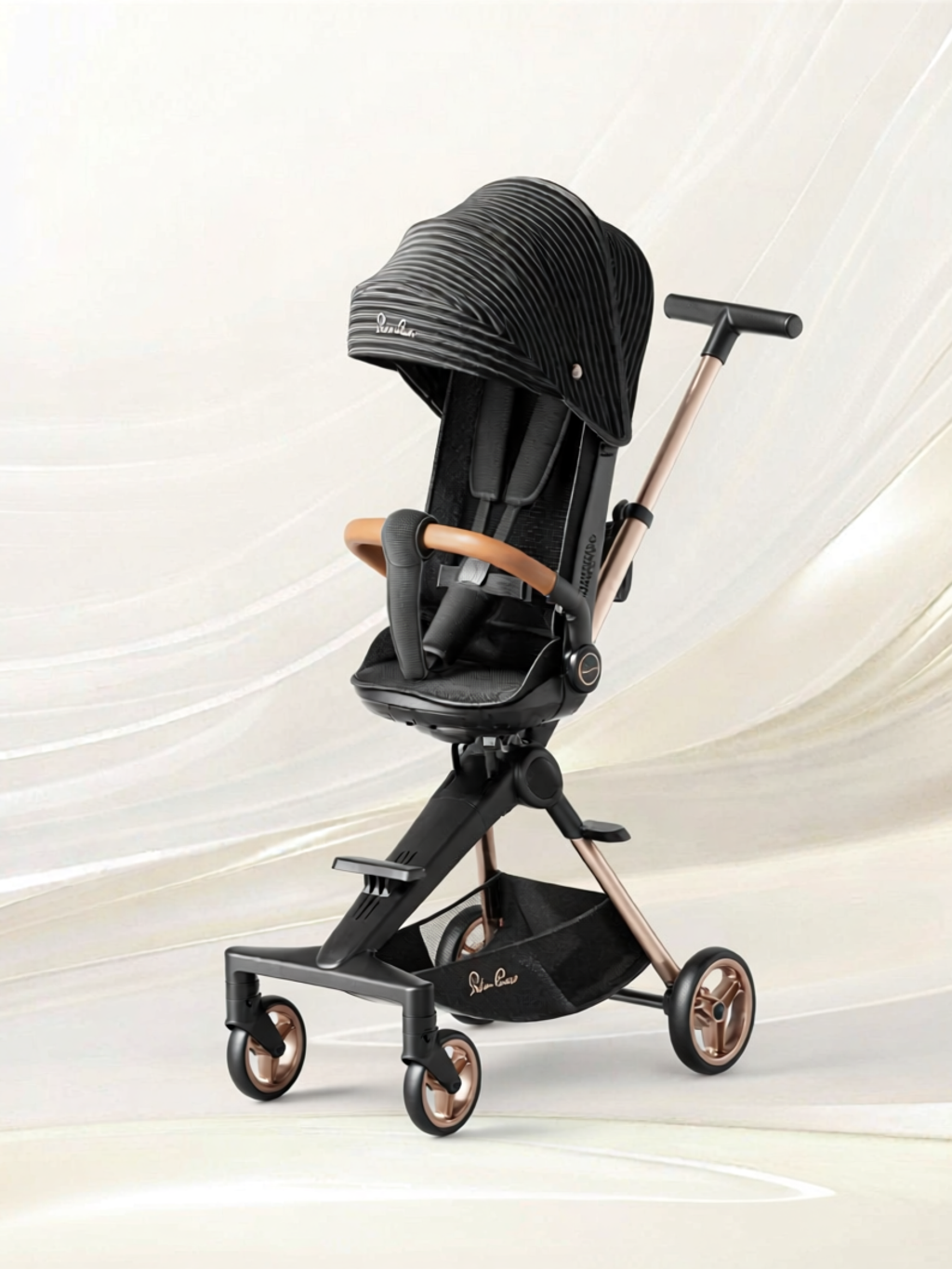 Foldable Lightweight High-View Stroller