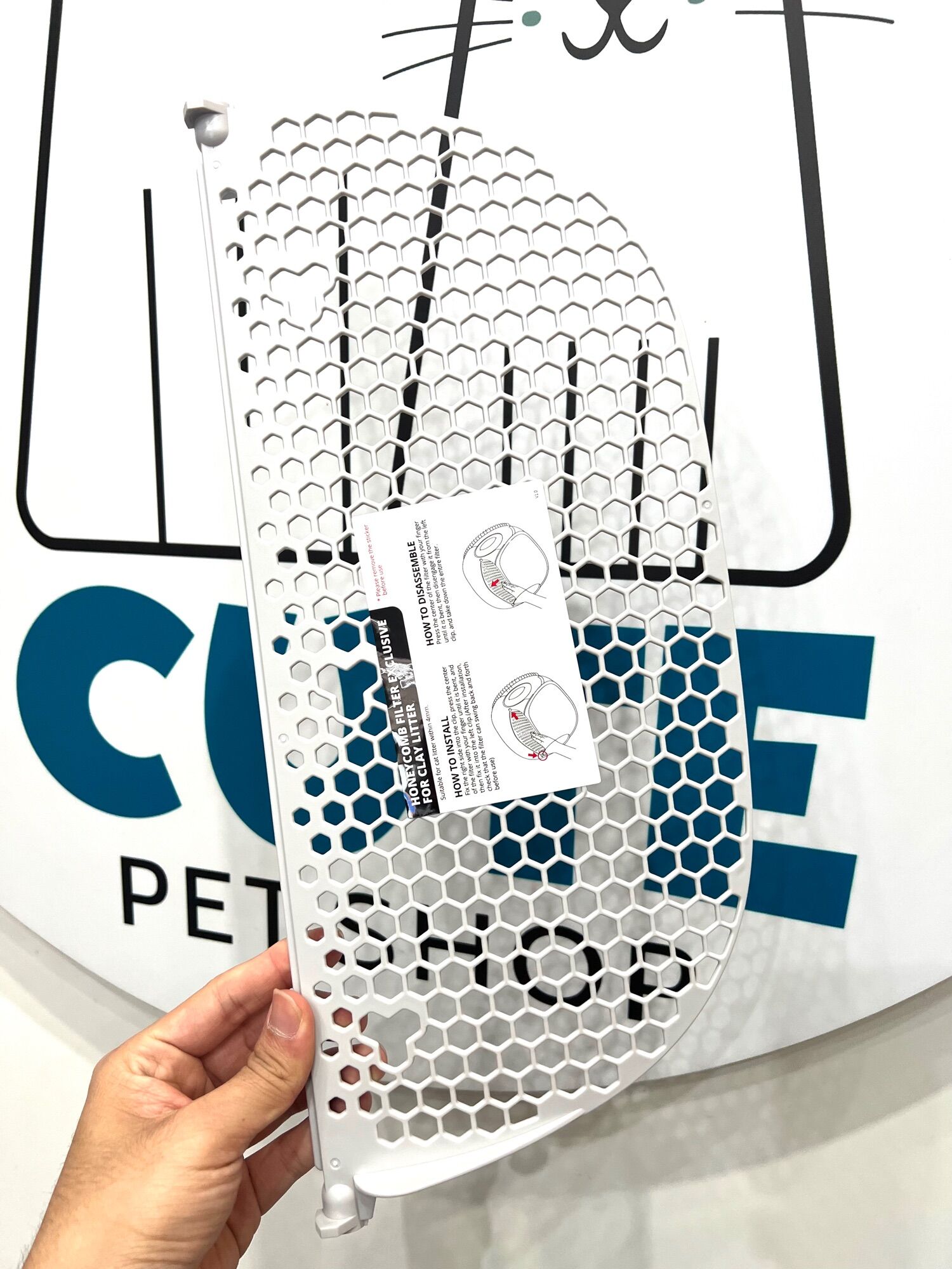 Bộ lọc tổ ong độc quyền dành cho đất sét của máy petkit pura max