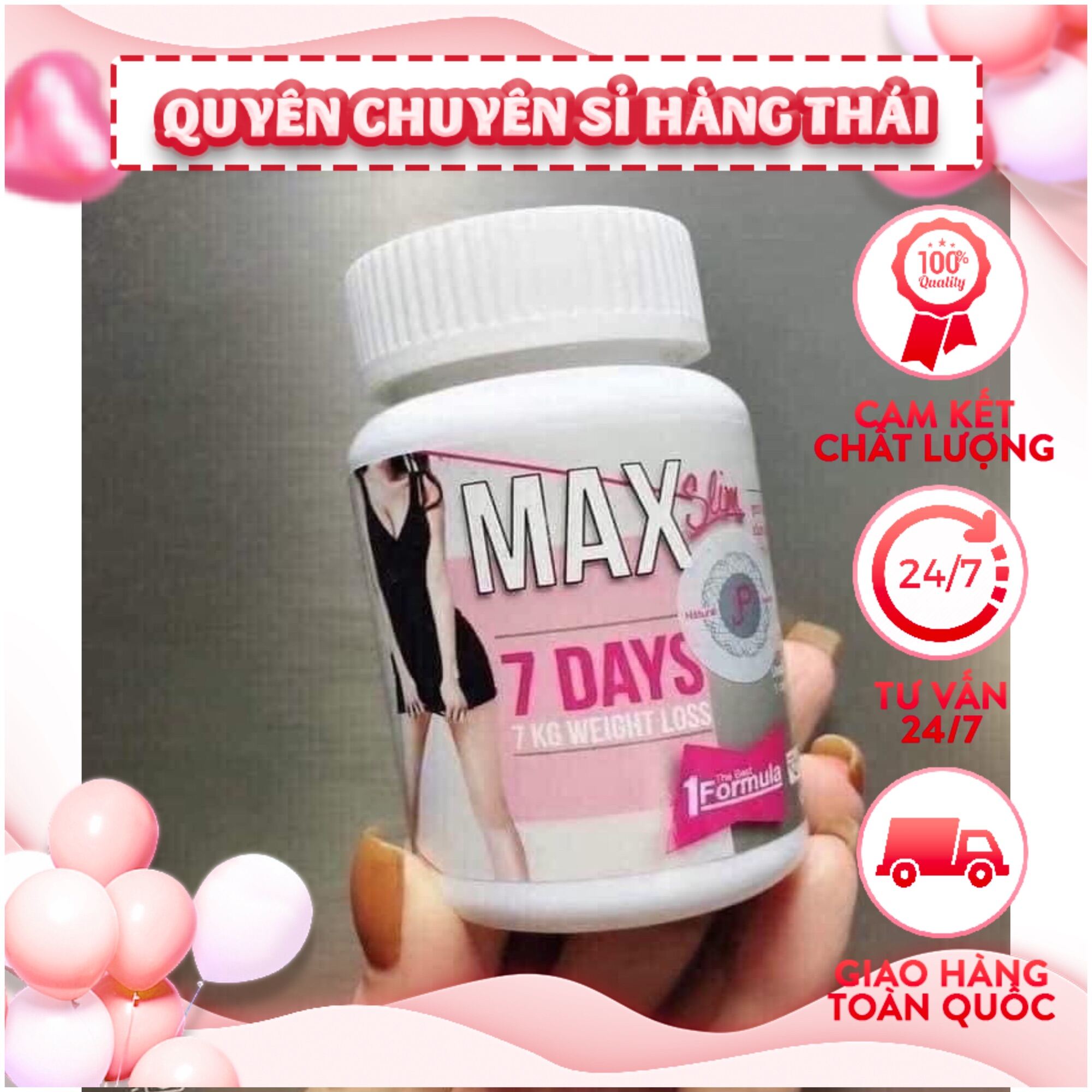 giảm cân max 7days thái lan