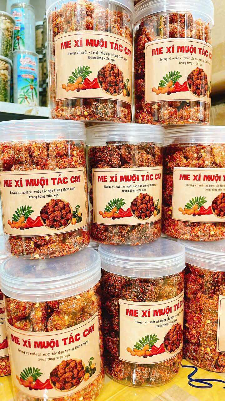 Kẹo Me Tắc Xí Muội Cay Lọ ( 500 Gram ) 🧧