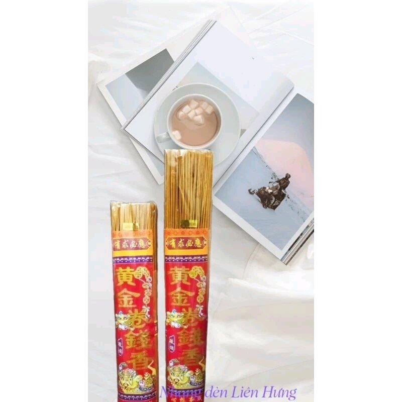 1 bó nhang cuốn tàn tài lộc 32cm, 39cm