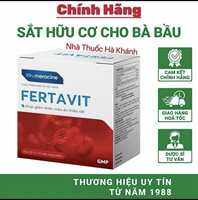 ✅{Chính Hãng} Fertavit - Viên Uống Sắt Hữu Cơ Cho Bà Bầu Giúp Hồ Trợ Quá Trình Tạo Máu Giảm Tình Trạng Thiếu Máu Do Thiếu Sắt (Hộp 100viên)