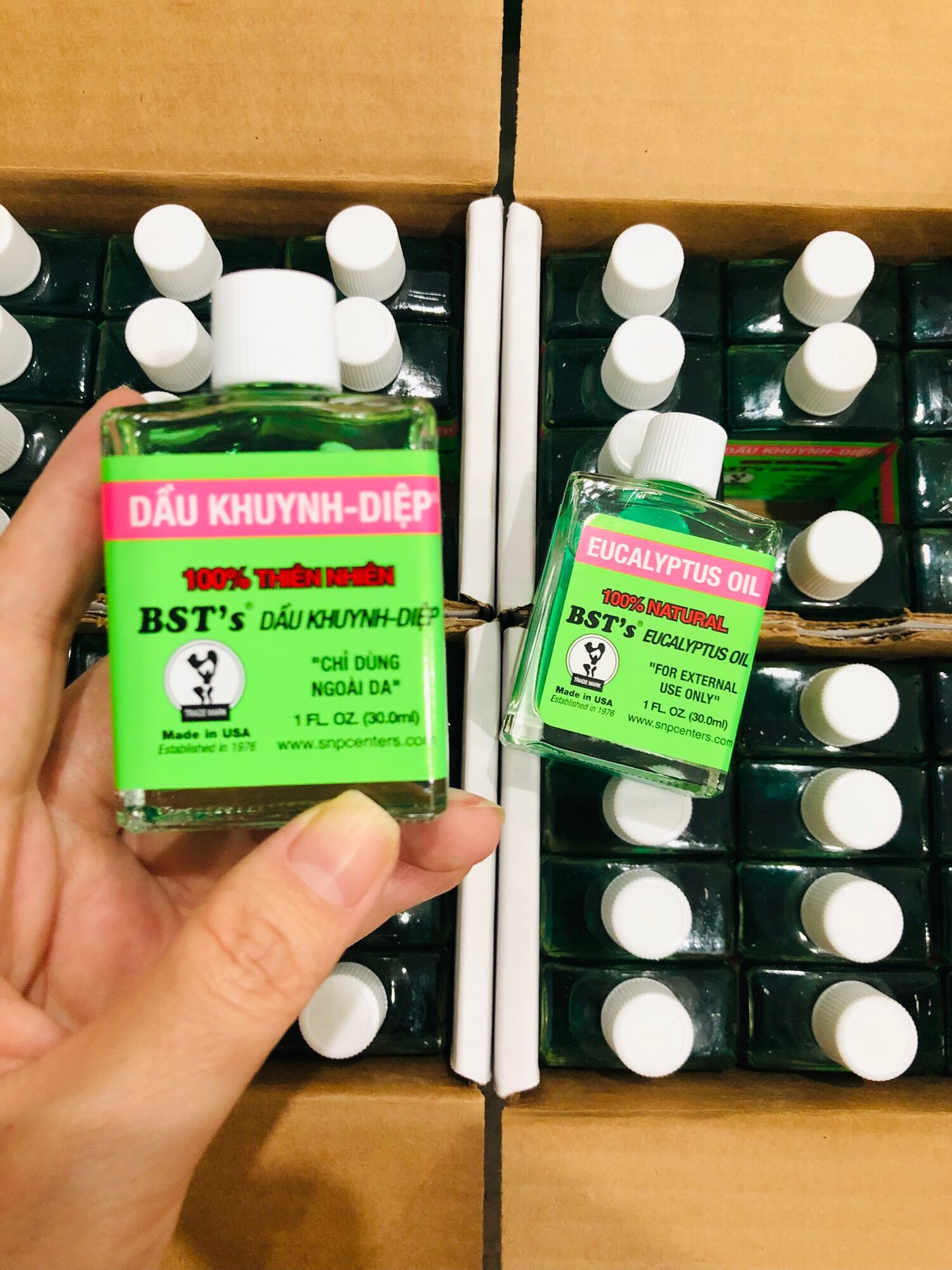 DẦU KHUYNH DIỆP 30ML CỦA MỸ