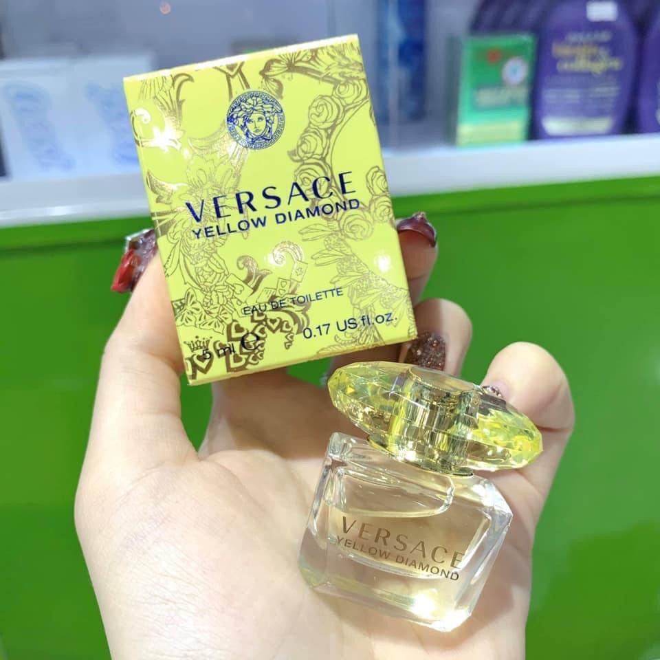 [HCM]Nước hoa nữ VERSACE Yellow Diamond EDT 5ML