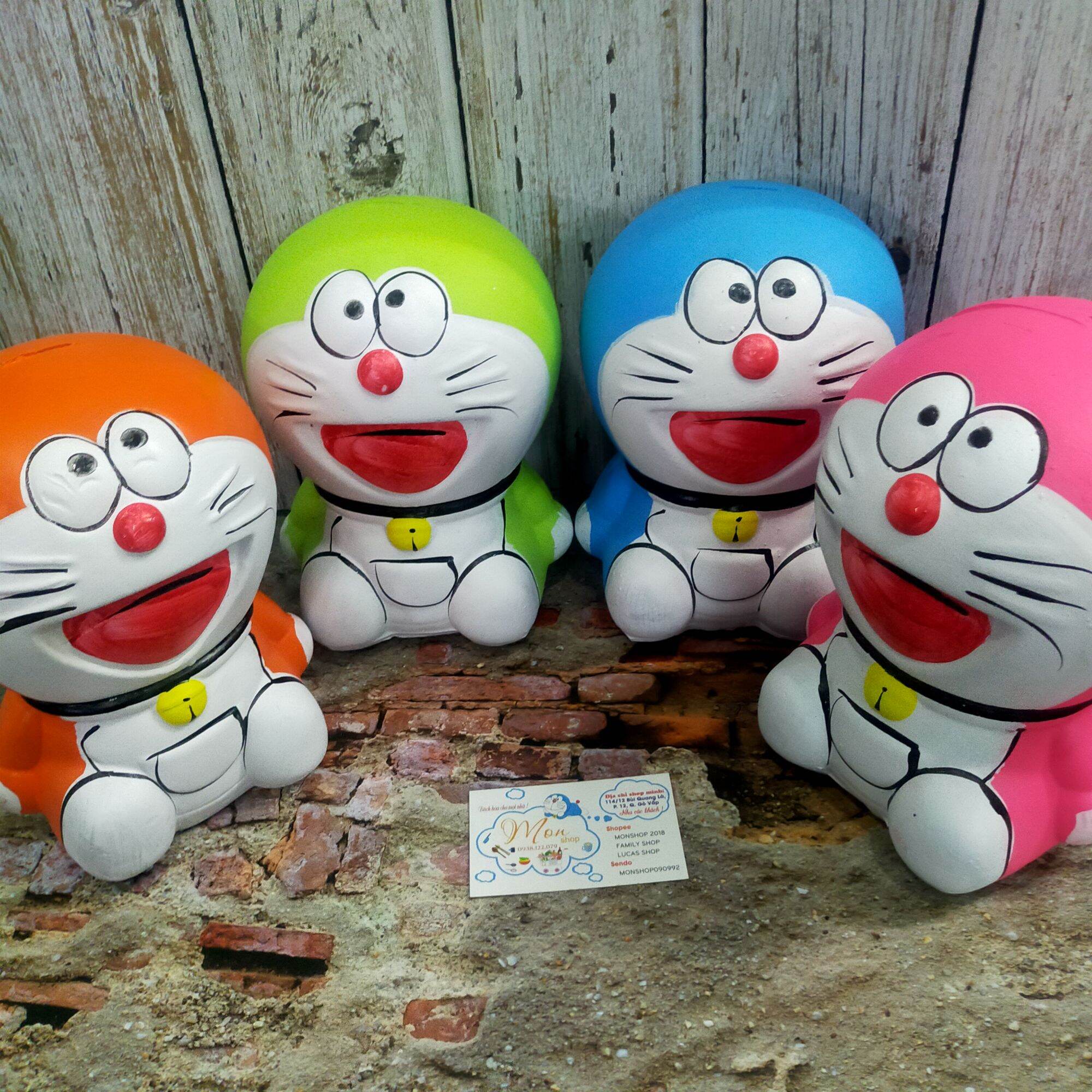Heo đất xưa doraemon đa sắc
