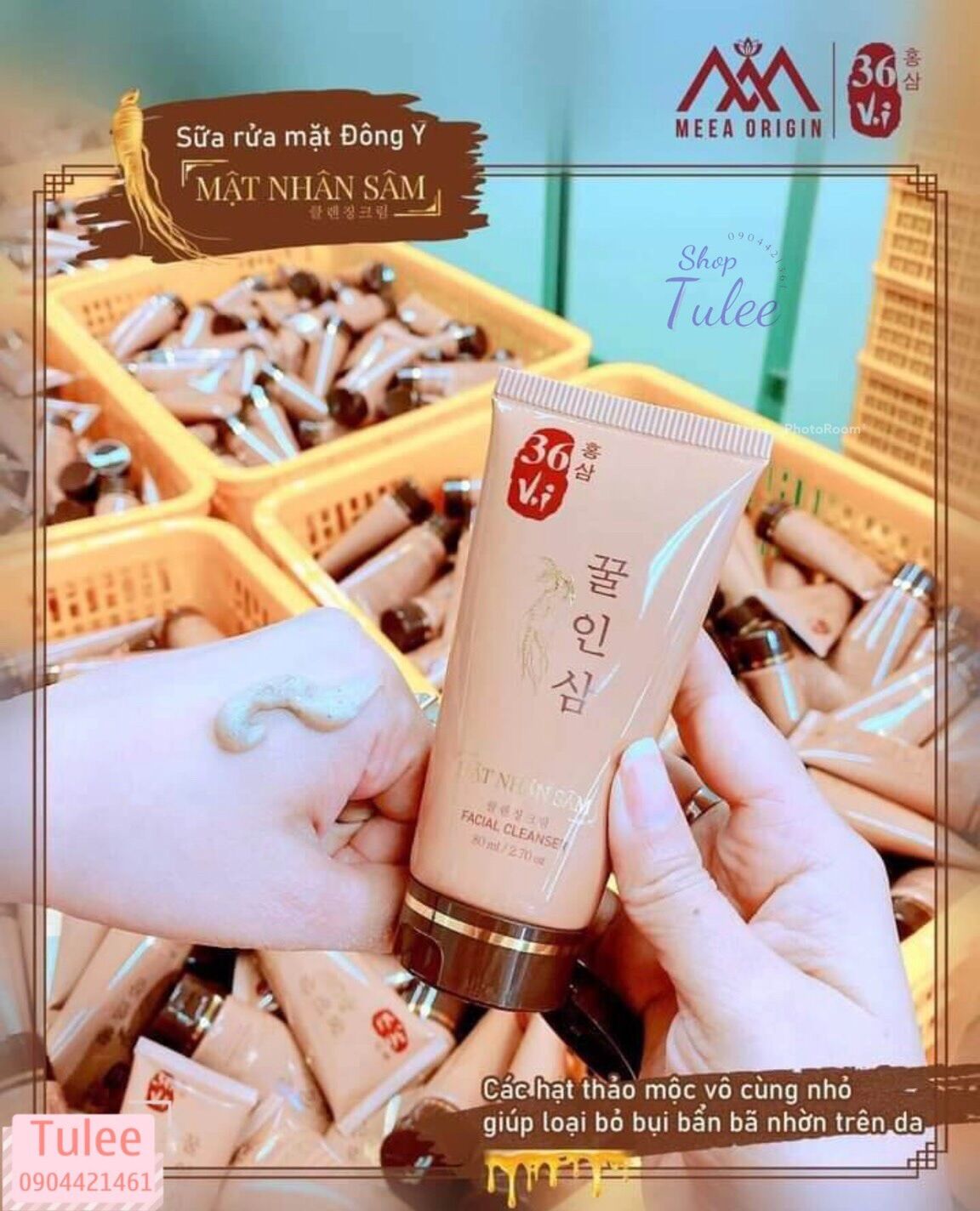 SỮA RỬA MẶT MẬT NHÂN SÂM 36 VỊ