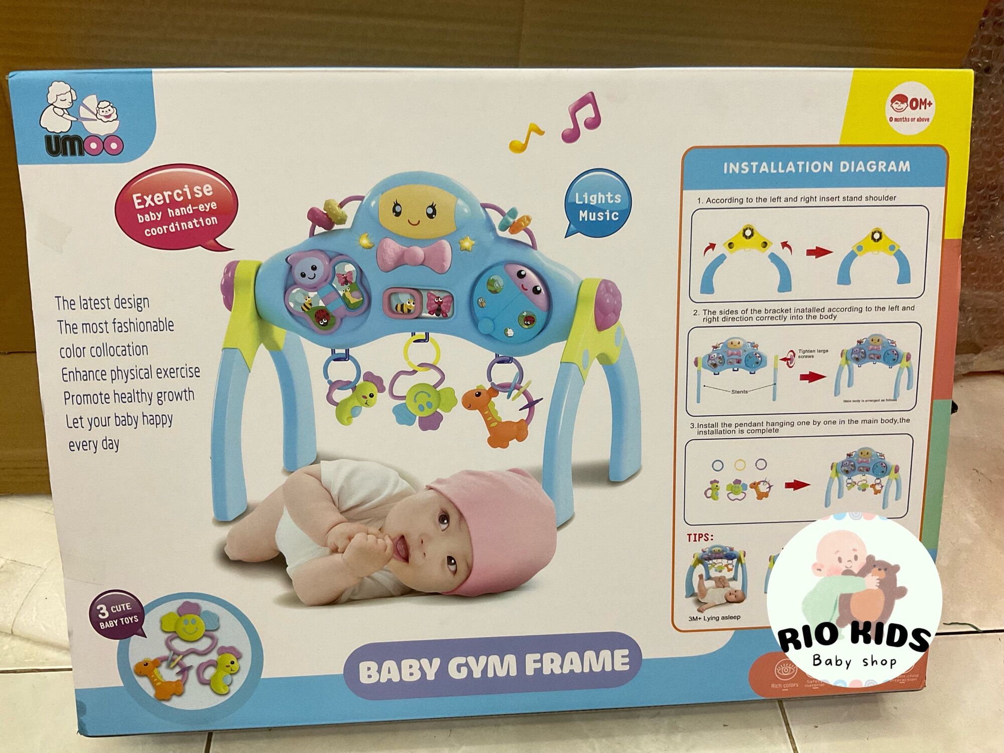 Kệ chữ A cho bé UMOO