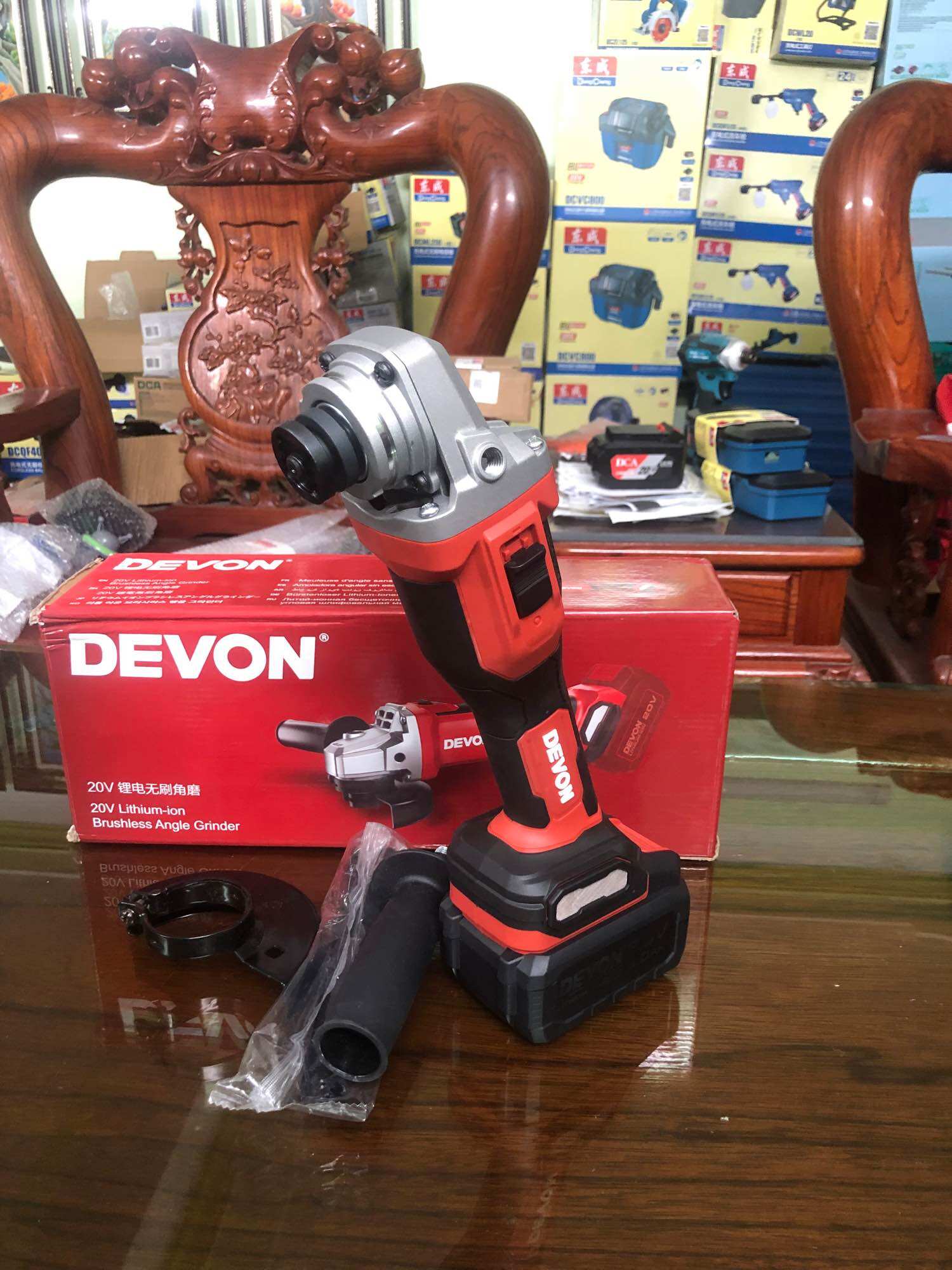 Máy mài pin DEVON 2906 chính hãng bảo hành 6tháng