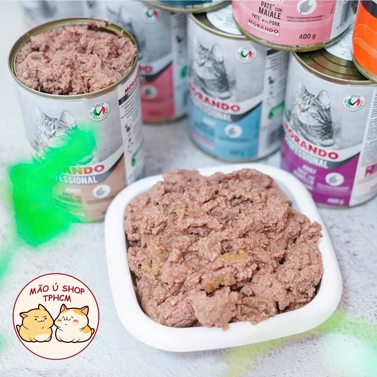 [COMBO 6-24 LON 400g] PATE LON MORANDO CHO MÈO MỌI LỨA TUỔI
