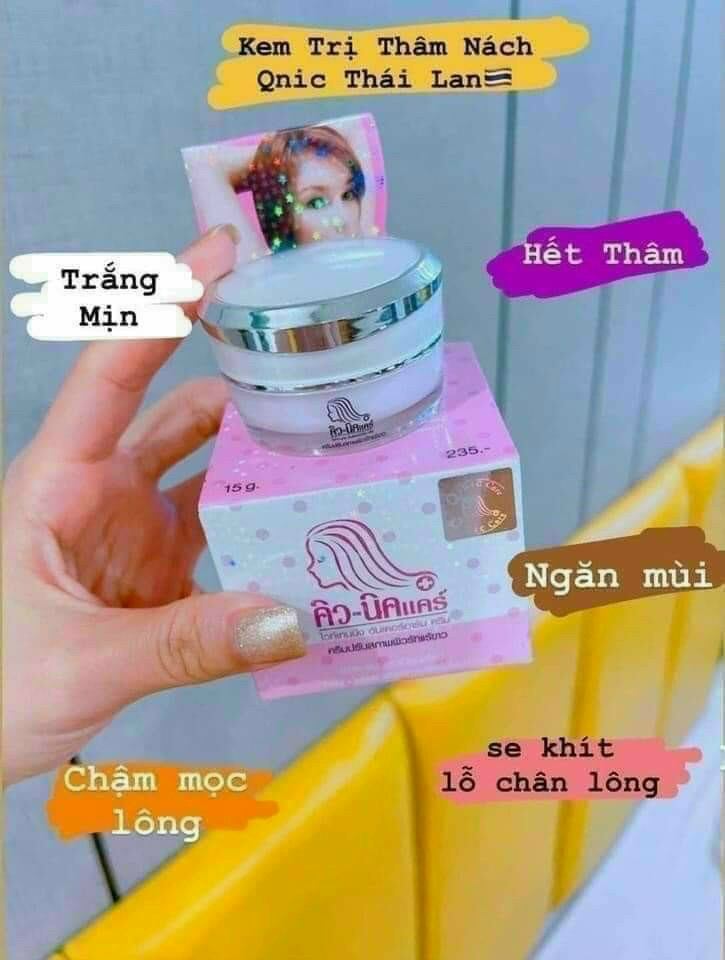 Kem thâm nách qnic