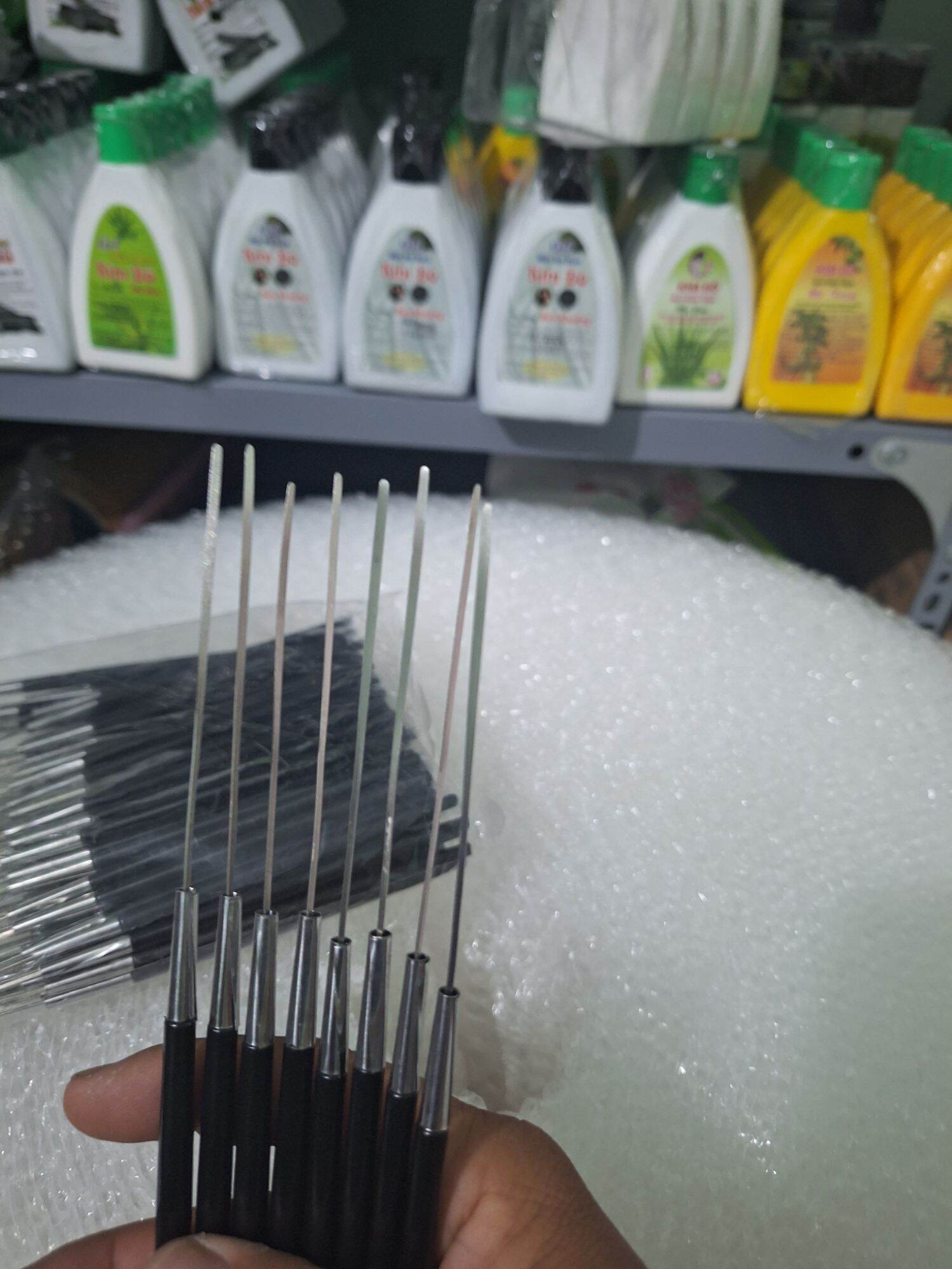 Móc ráy tai inox và  nãy  ráy tai