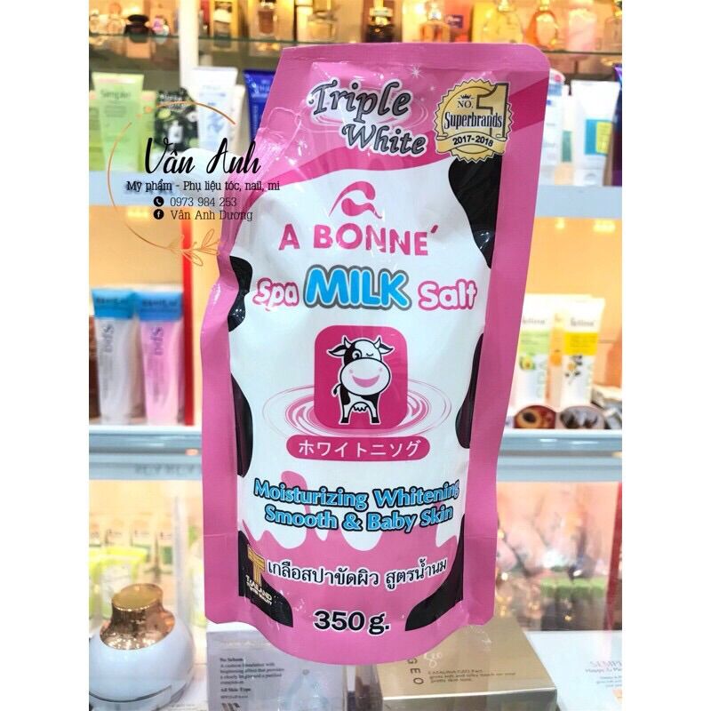 [HCM]Muối Tắm Sữa Spa A Bonne 350g