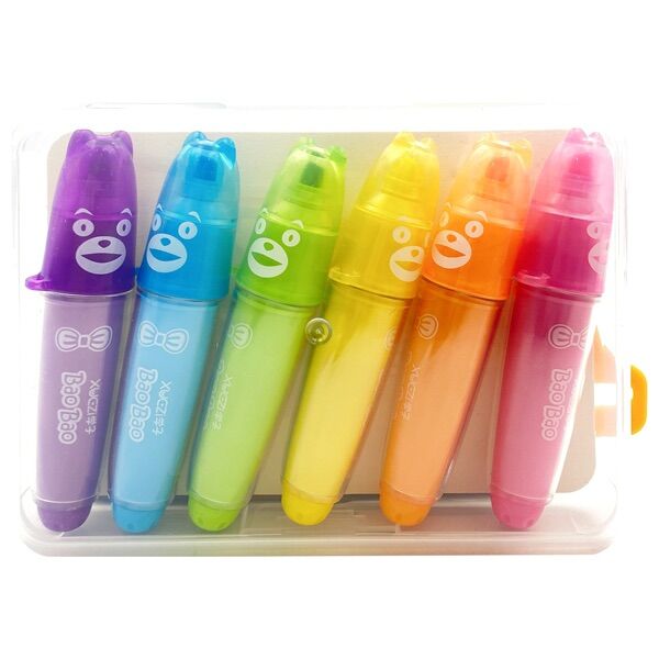 Set bút dạ quang 6 màu BaoBao