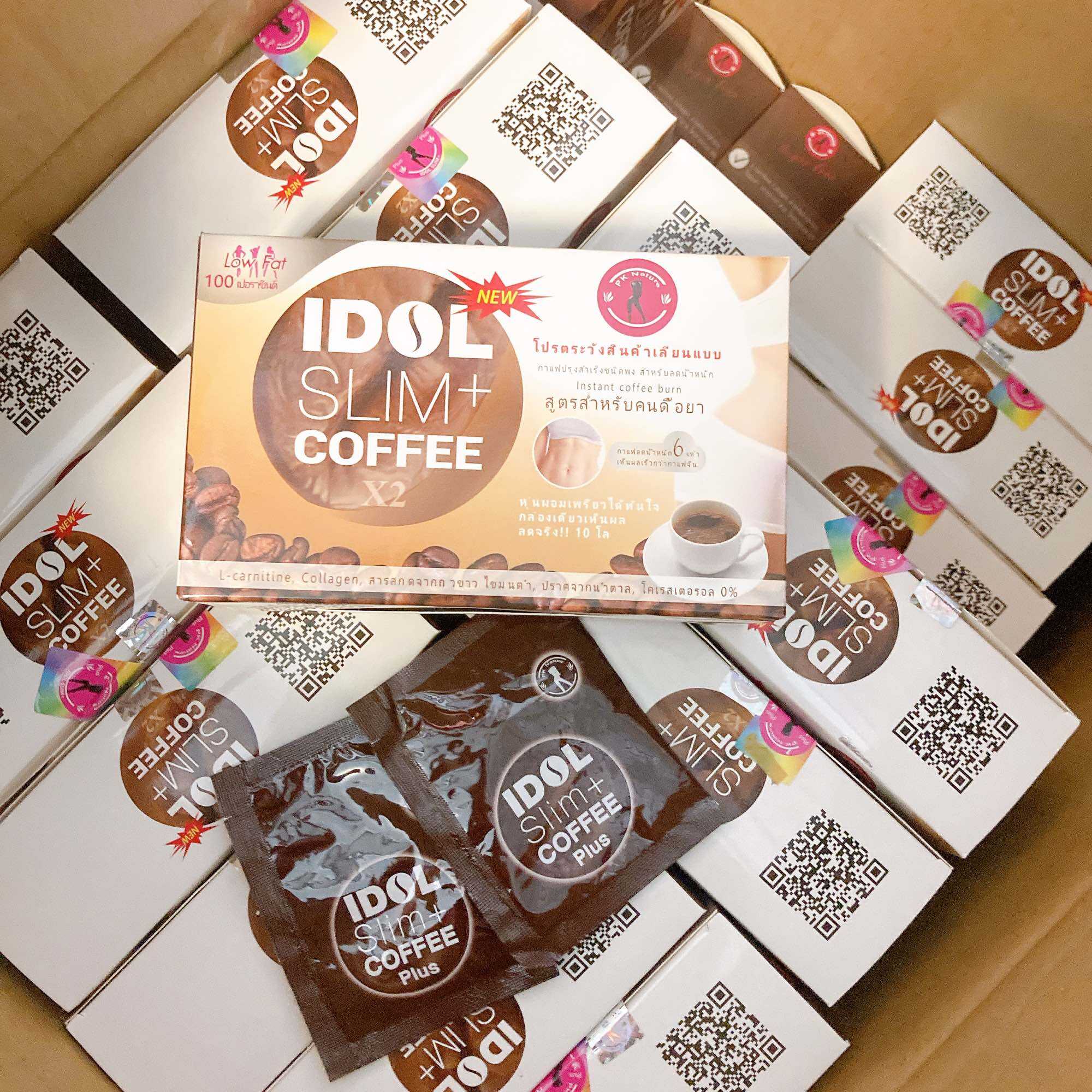 Cà phê idol slim coffee X2 Thái Lan 10 gói