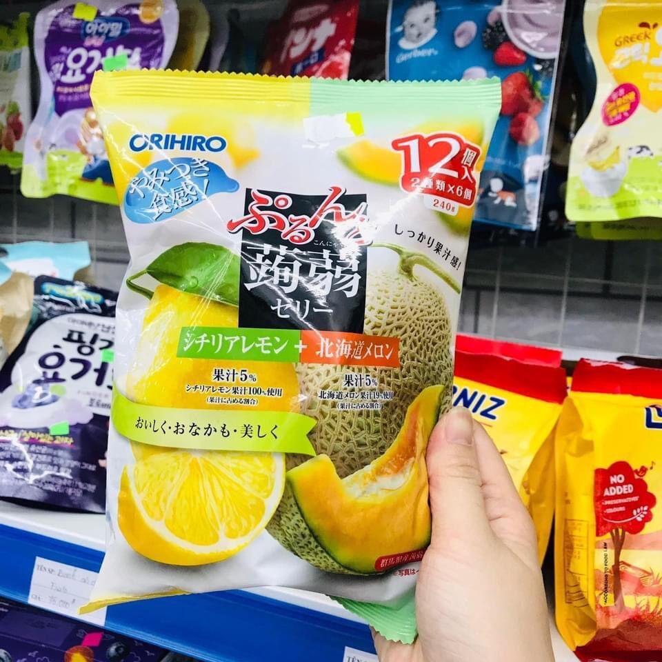 Combo 2 Gói Thạch Rau Câu Trái Cây Nhật Mix Vị