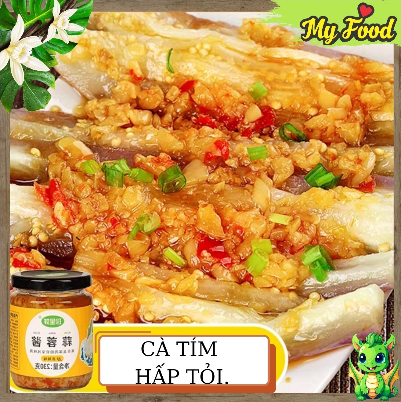 NƯỚC SỐT TỎI BĂM KHÔNG CÂY