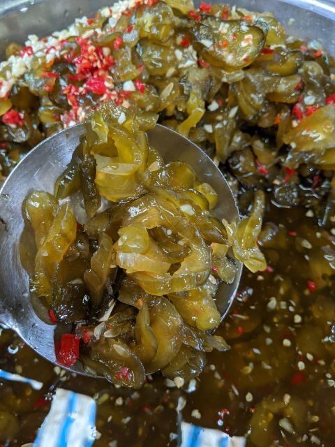 Mắm dưa leo ngon giòn hủ 500g