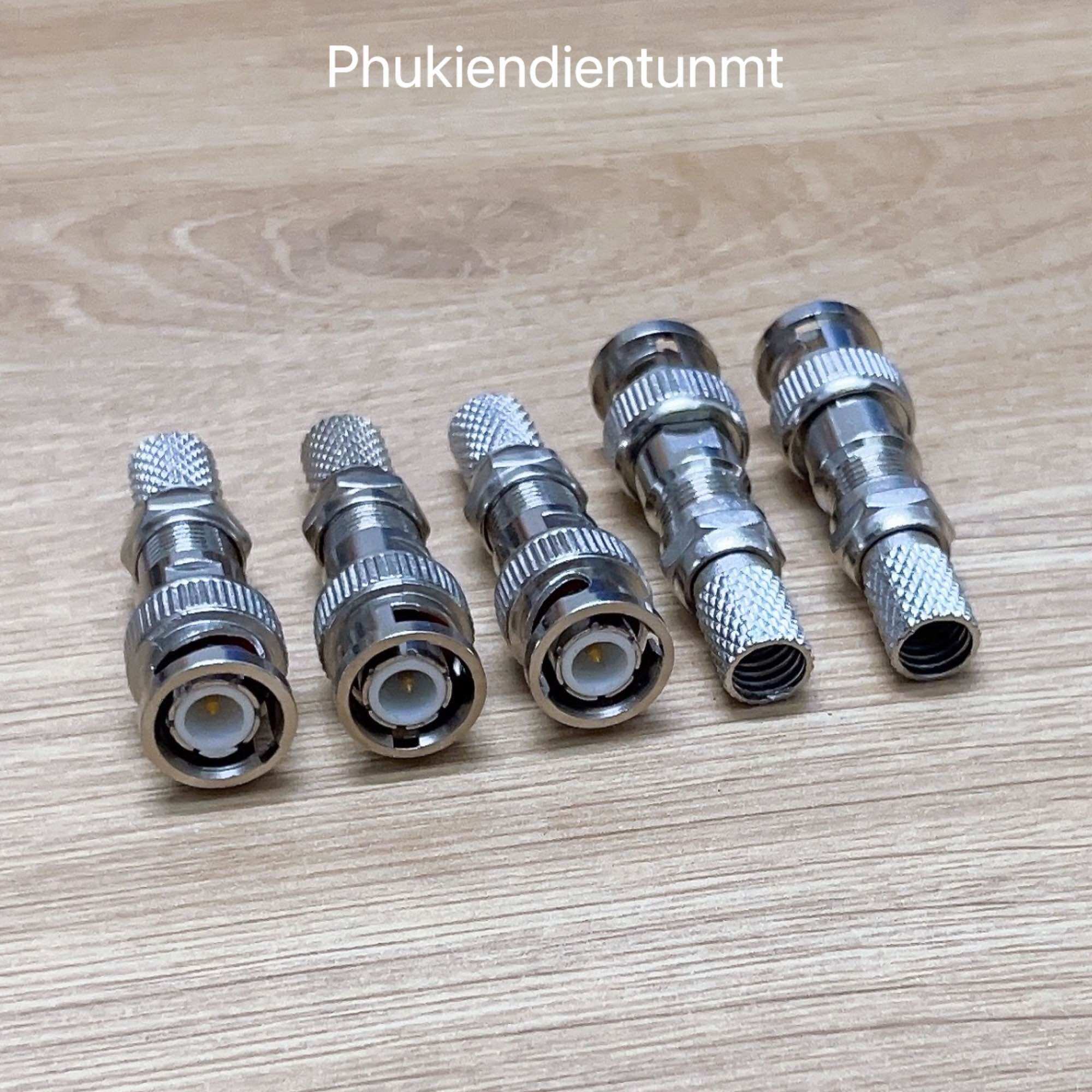 Rắc bnc , camera kèm ốc f5