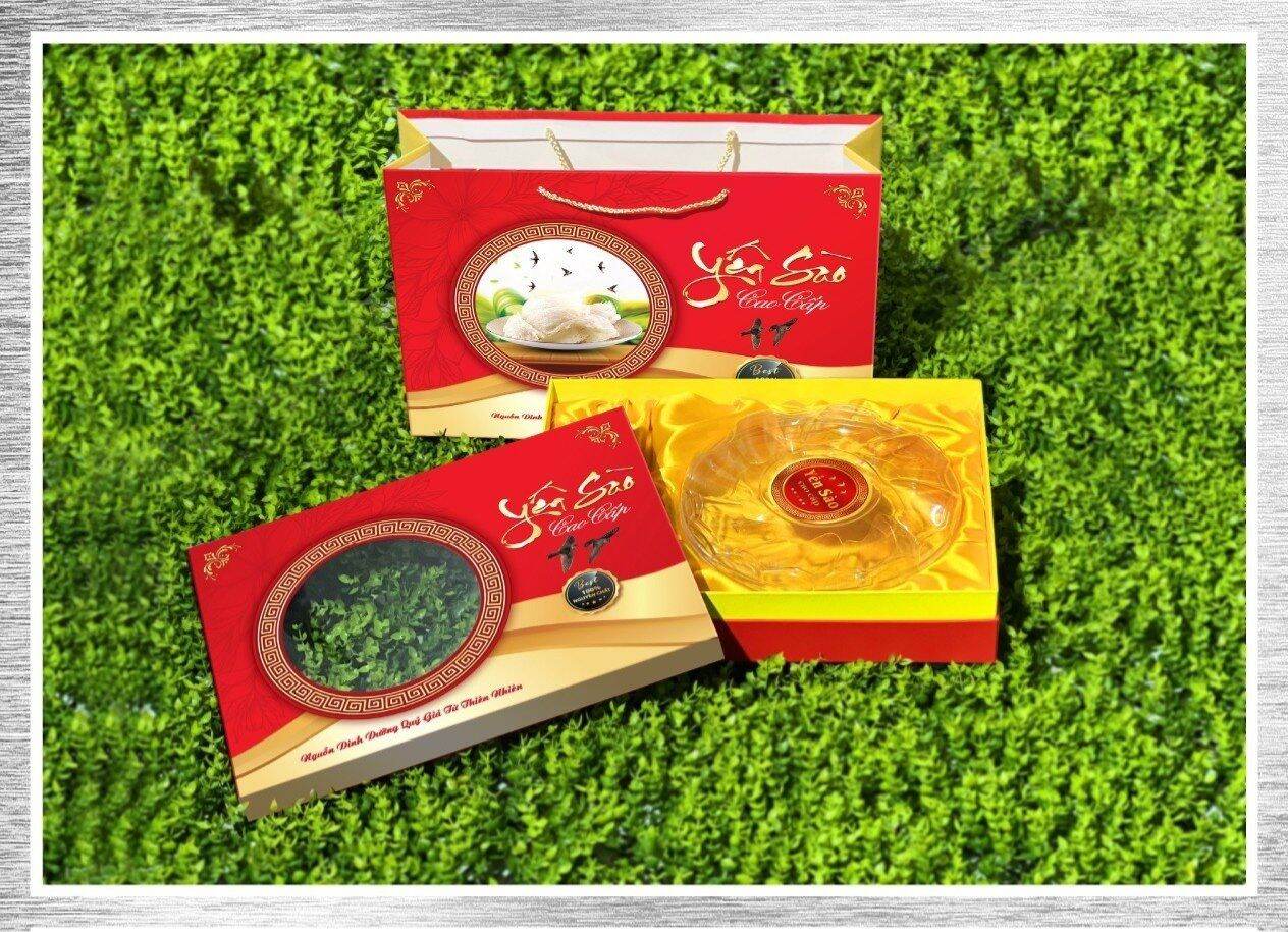 HỘP ĐỰNG YẾN SÀO (khay táo +đường)