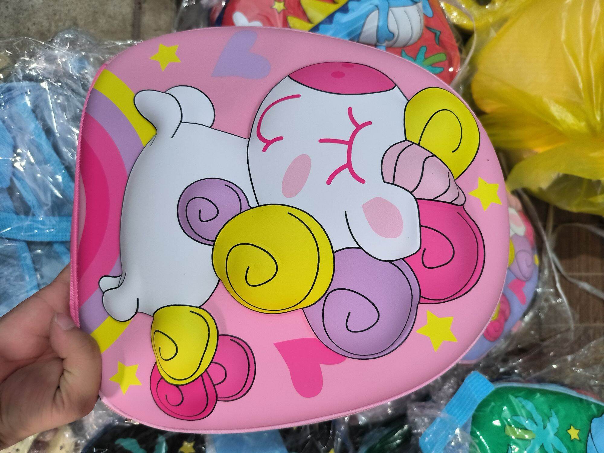 balo khủng long cho bé mầm non in 3d nổi