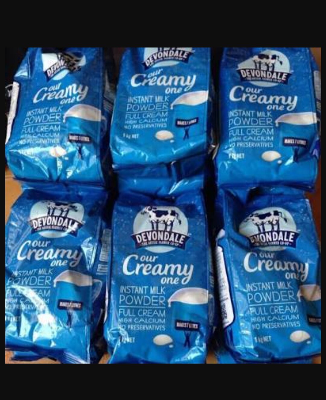Sữa Devondale Nguyên Kem 1KG Full Cream Hàng Úc