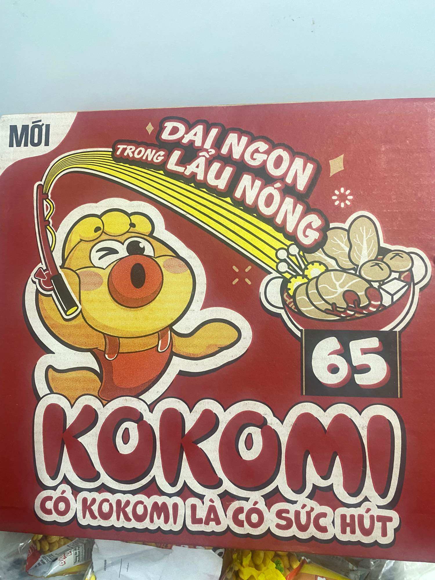 Một thùng kokomi to 30gói tặng thêm quà