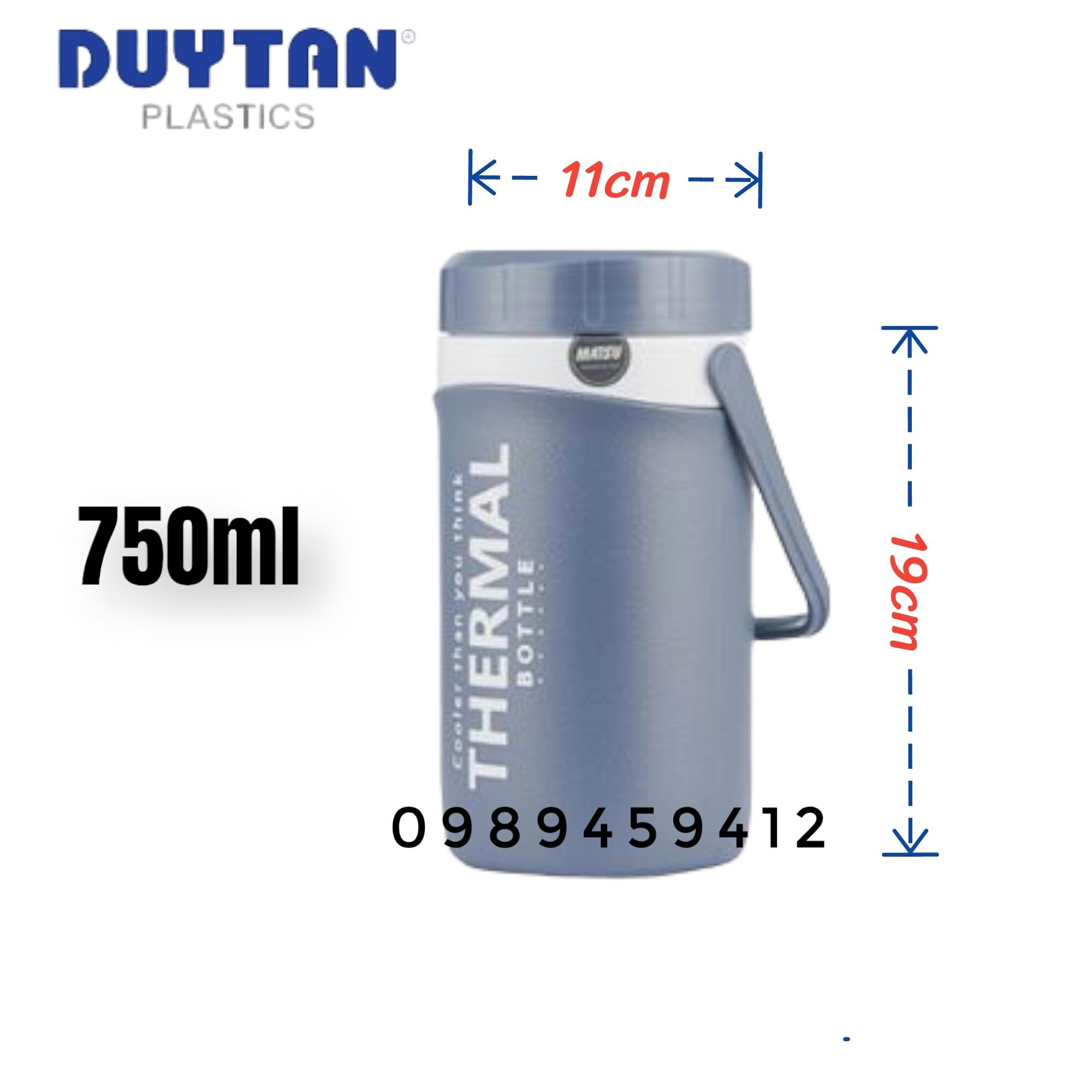 Bình giữ nhiệt Duy Tân 350ml, 1000ml, 1500ml