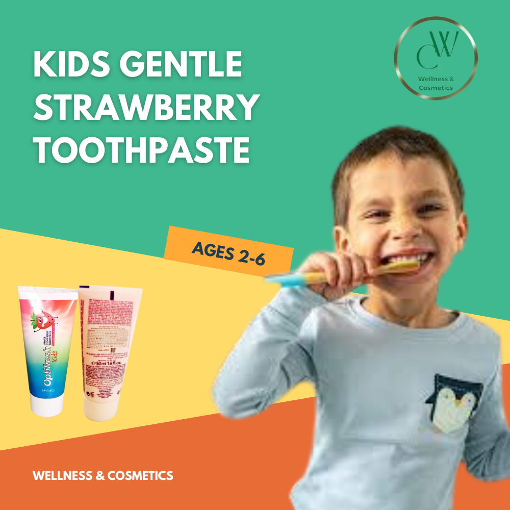 Kids Gentle Strawberry Toothpaste of OPTIFRESH 50ml