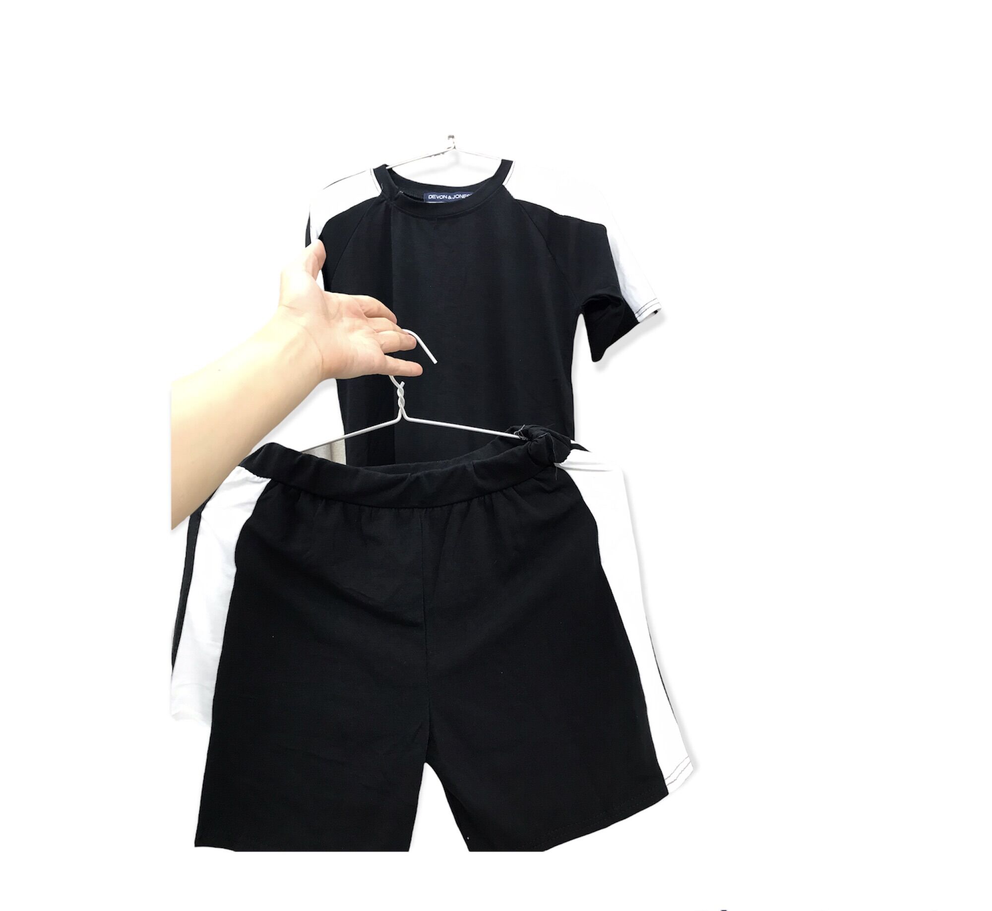 Set bộ hè áo cộc tay và quần đùi - chất liệu cotton 100%