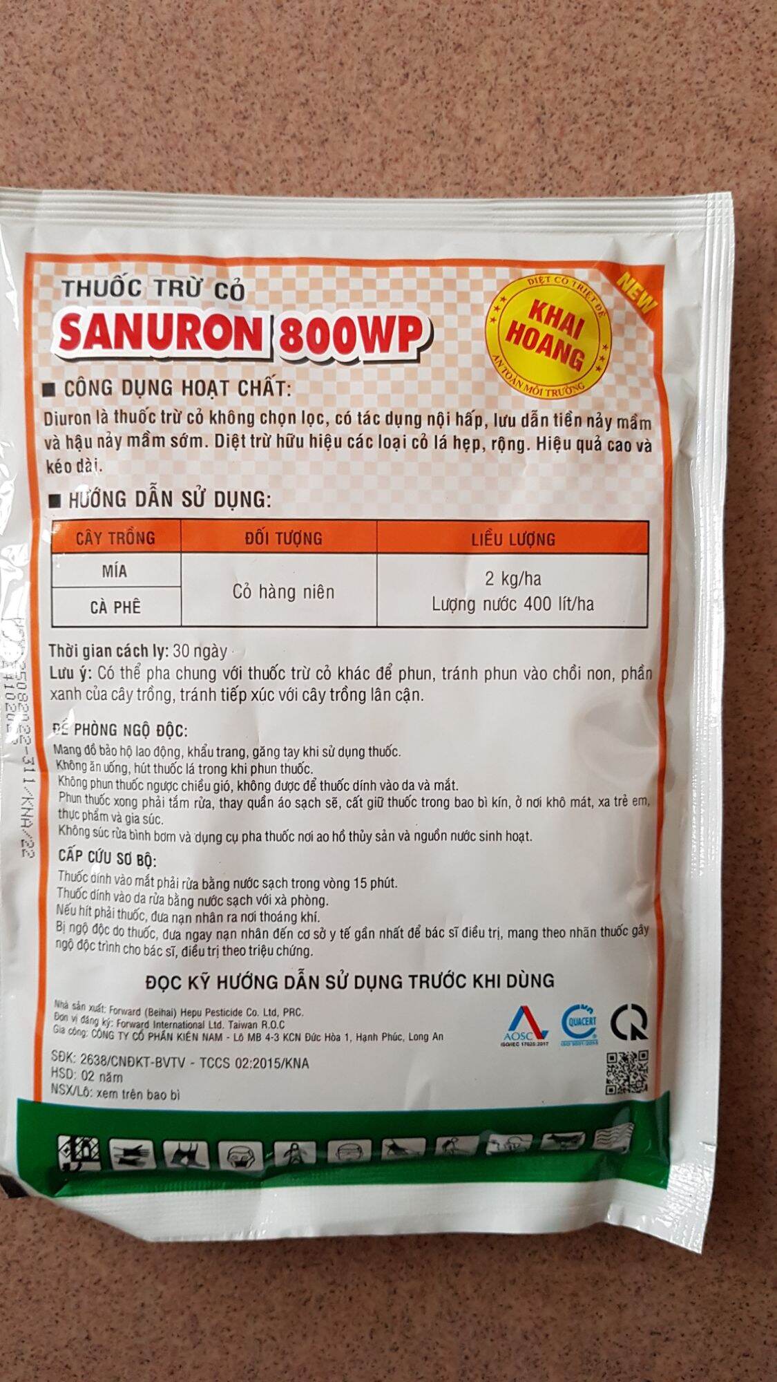 Thuốc trừ cỏ dại SANURON 800WP
