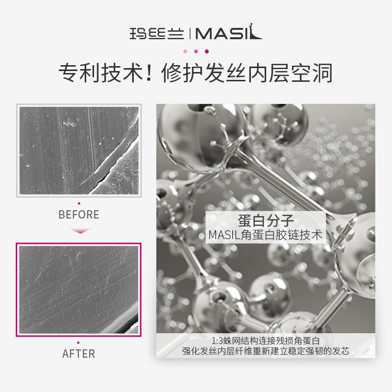 Masil Protein Correction Hair Mask Morocco Nut Oil Keratin Amino Acid Damaged Hair Repair Prevent Br