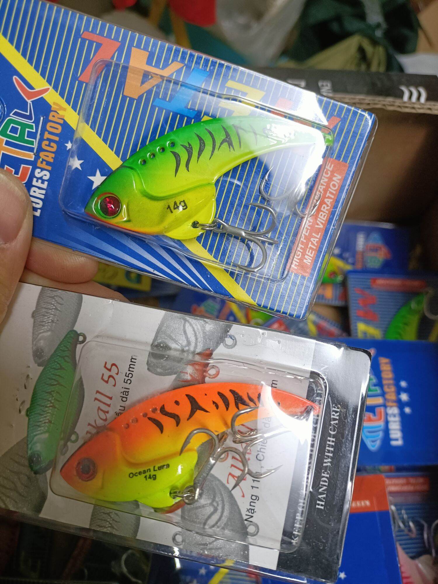 Mồi cá sắt Fishen câu lure cực nhạy cá