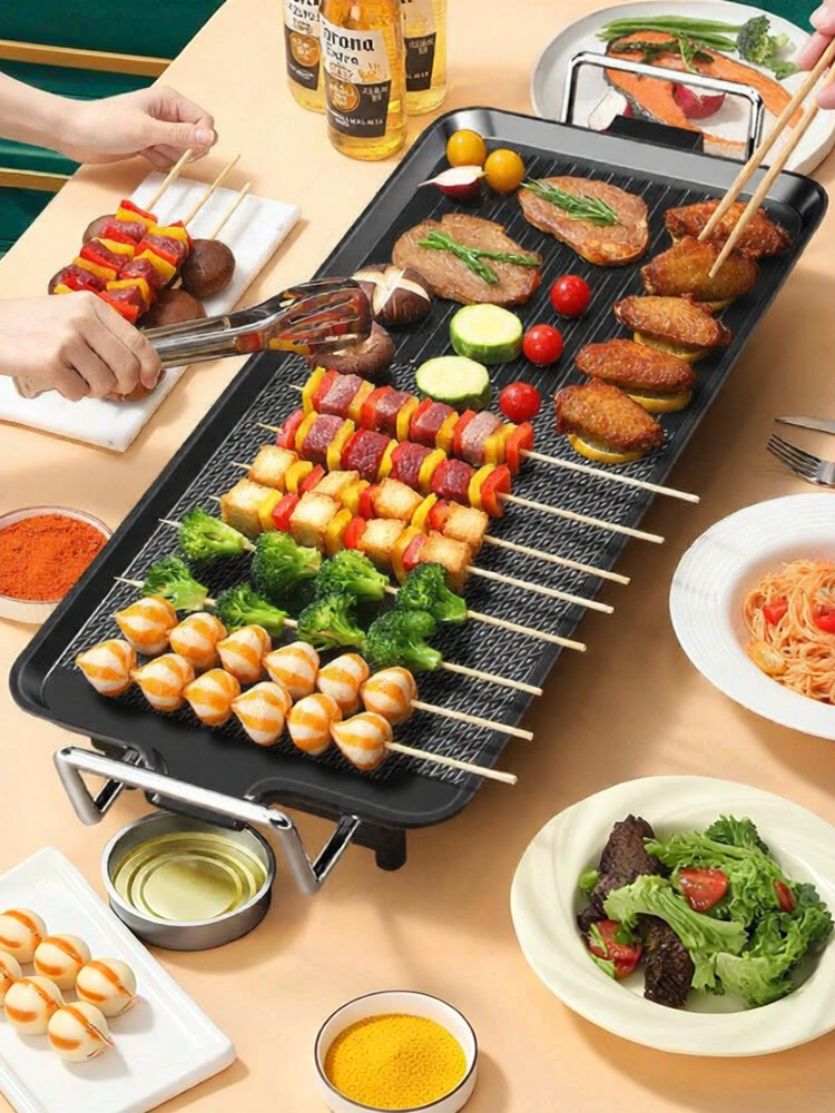 plys | Lò Nướng Điện Trong Nhà Đa Năng Không Khói