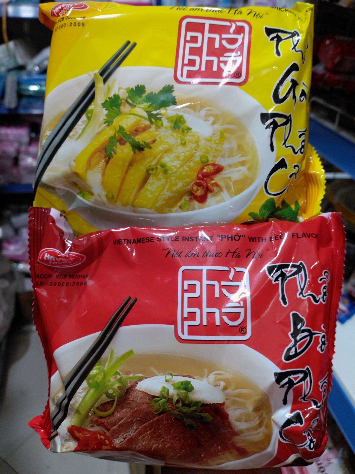 Phở ăn liền phố cổ bò/gà gói 65g