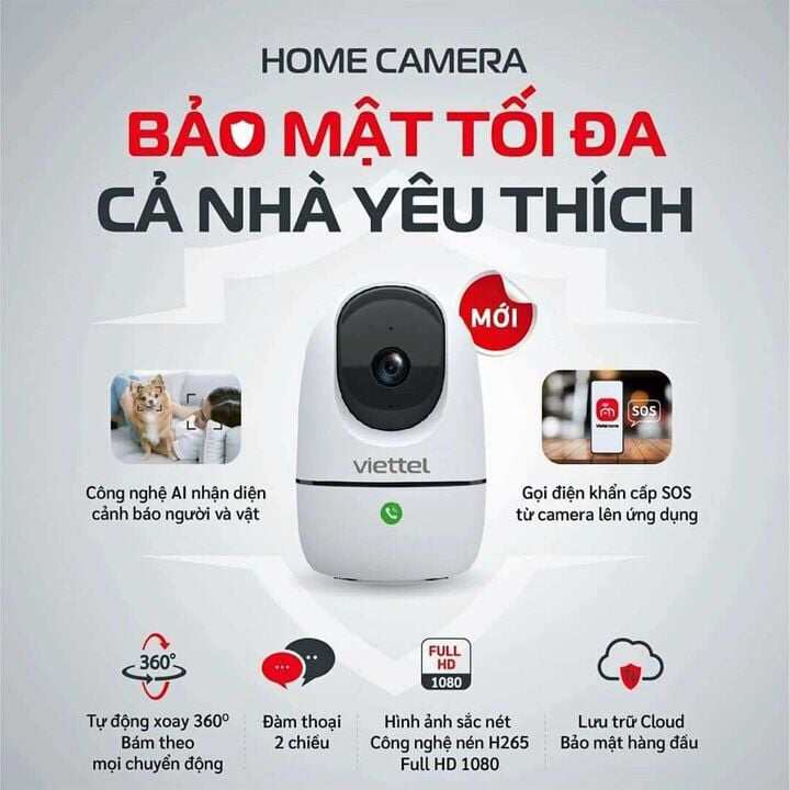 Camera Viettel CHÍNH HÃNG HC24