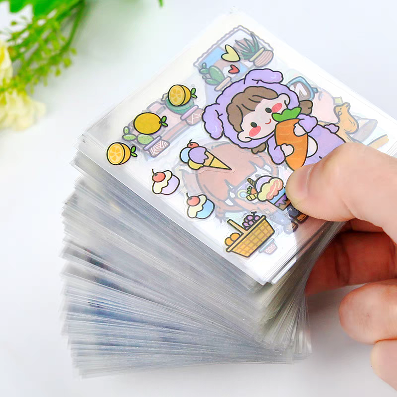 Set 10 Sticker Dán Cute Nhiều Mẫu