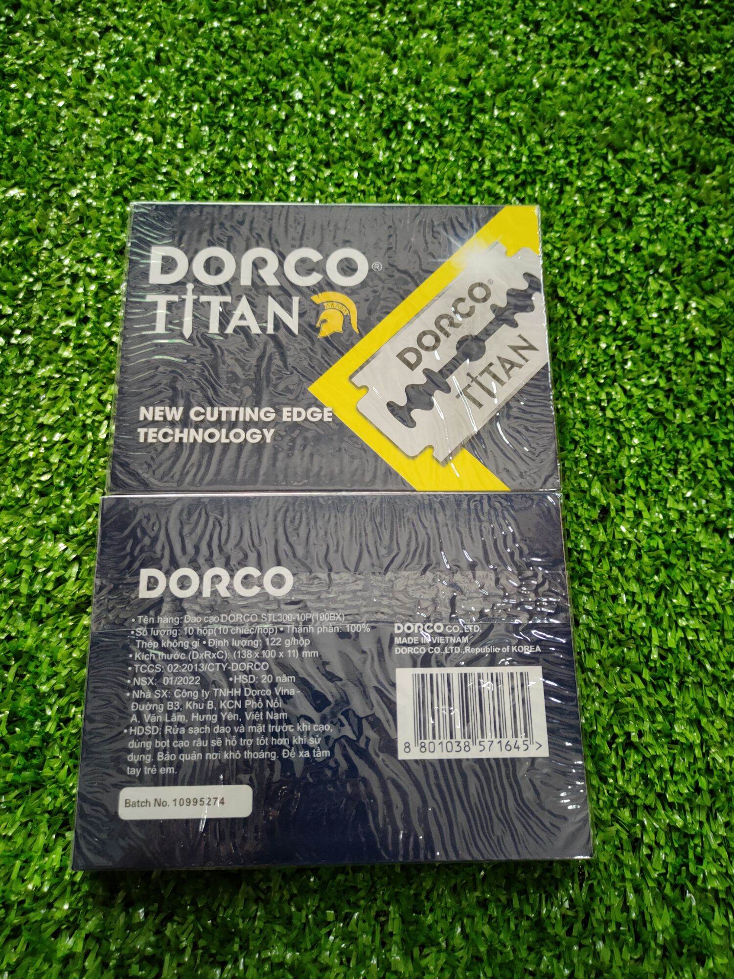 Lưỡi lam Dorco Titan hộp 100 lưỡi