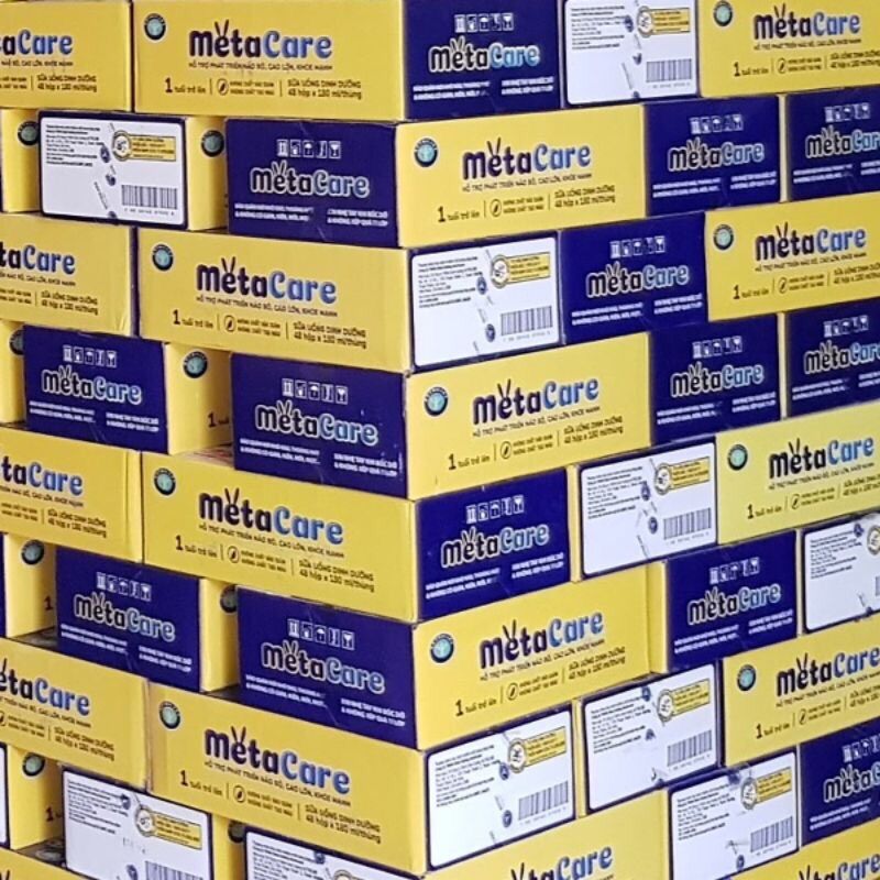 Thùng 48 hộp sữa metacare gold 110ml