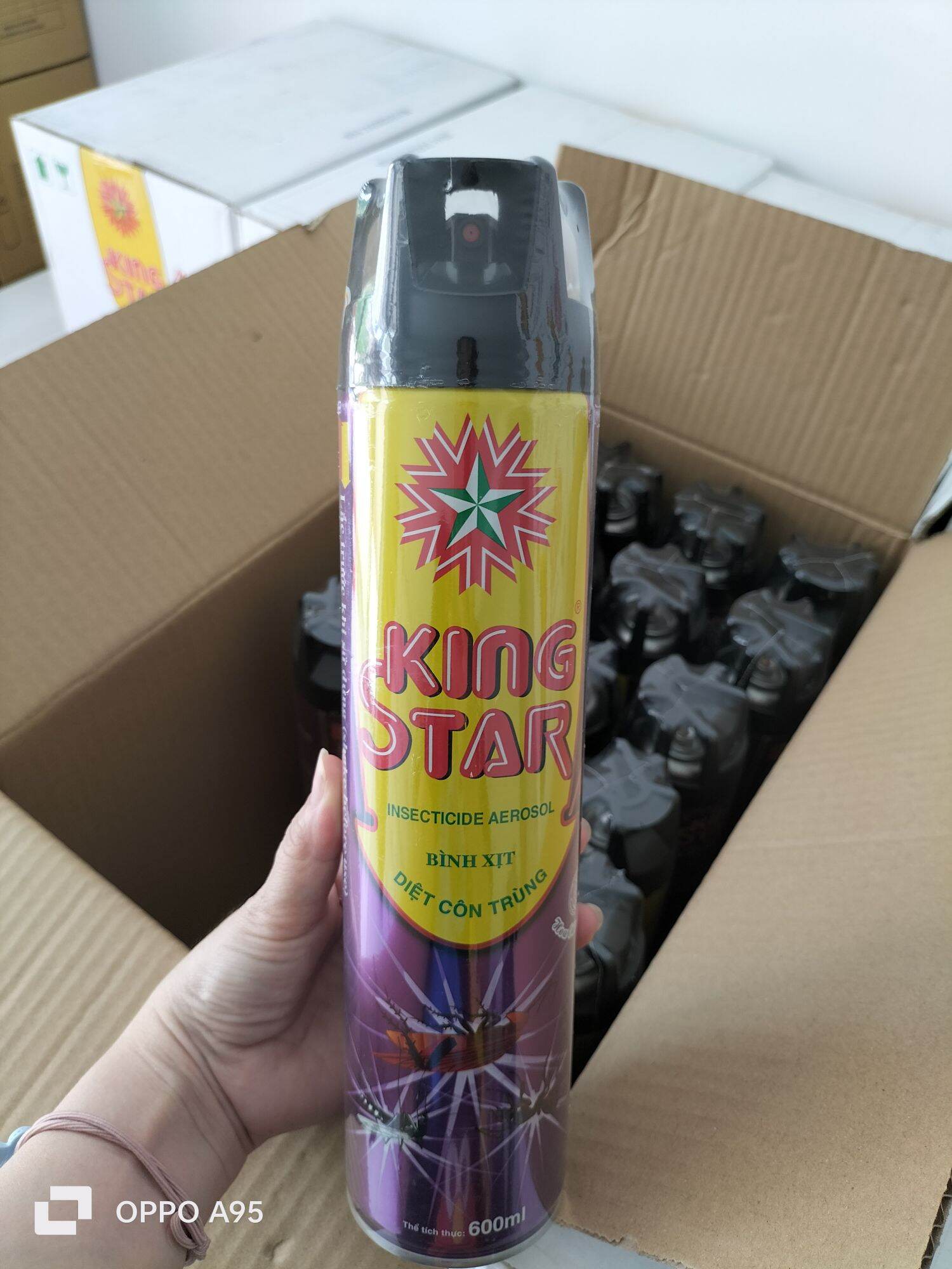 [XẢ KHO] Bình Xit Diêt Côn Trùng Kingstar lavender