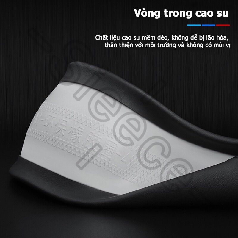 - Bọc vô lăng da  Nappa cao cấp