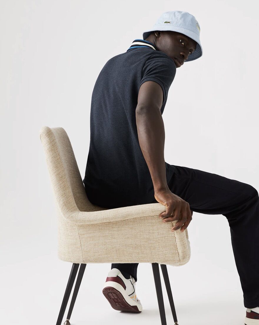 POLO NAM Regular Fit Striped Collar CHÍNH HÃNG
