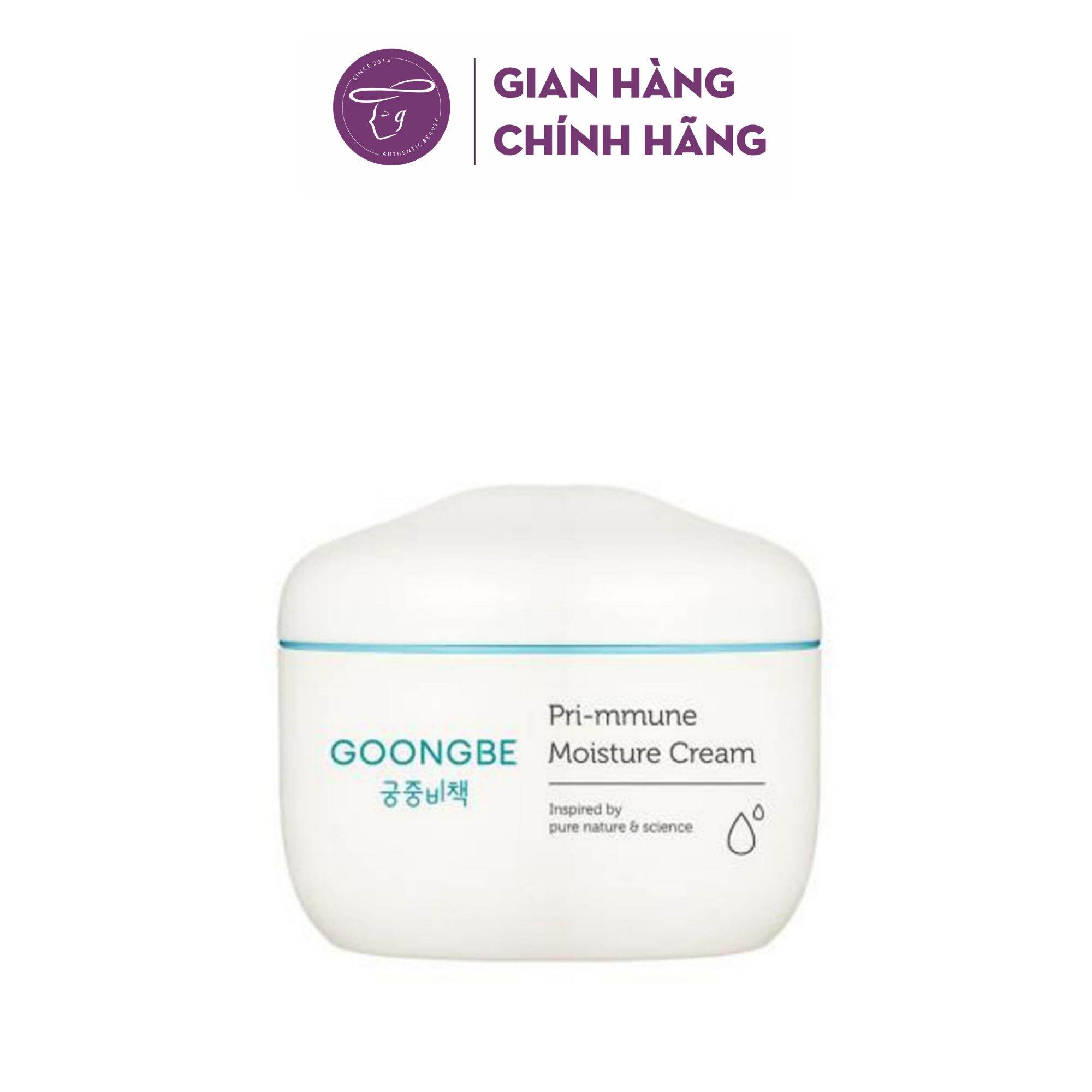 Kem dưỡng ẩm Goongbe Pri-mmune Moisture Cream 180ml cho bé từ 0m